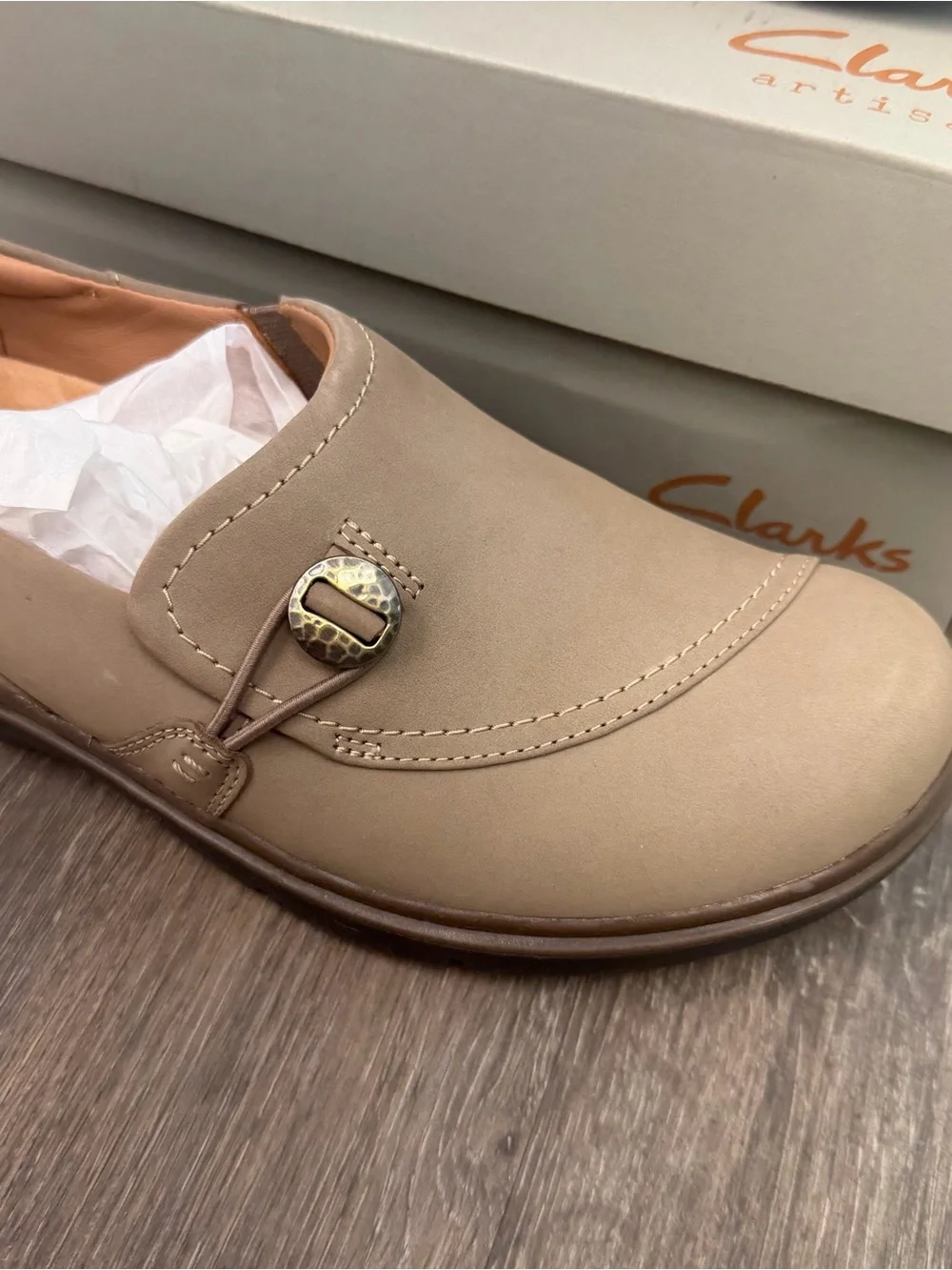 Clarks classic slip